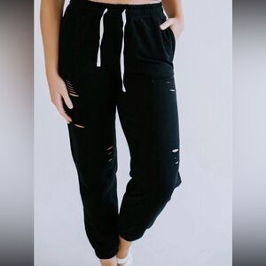 Hadlee Distressed Jogger by Chelsea DeBoer